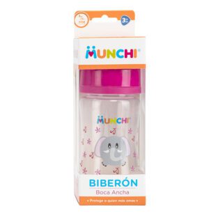 Biberón Munchi Boca Ancha 8 Oz
