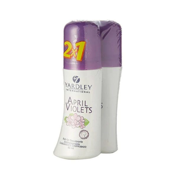 Desodorante April Violets Rollon 65 Ml 2X1 - Imagen 2