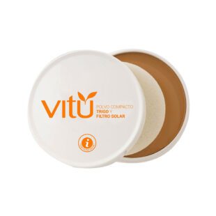 Polvo Vitu Trigo Filtro Solar No 5 Cacao