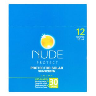 Bloqueador Solar Nude Block Spf 30 12 Sobres