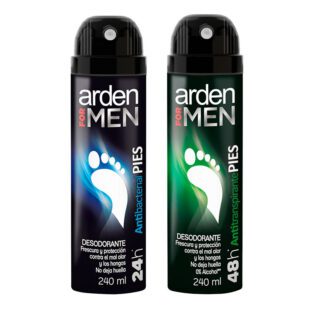 Desodorante Afm Spray Pies Antitranspirante + Antibacterial 240 Mc