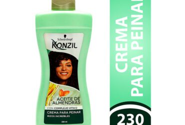 Crema Para Peinar Konzil Aceite De Almendras Complejo Vita12 230 Ml