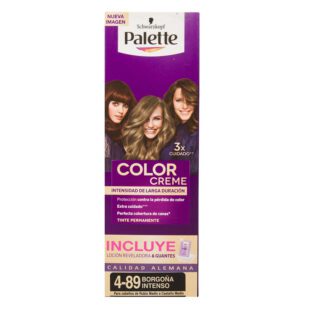 Palette Color Creme Tubo 4 - 89 Borgoña Intenso Gratis Oxigenta