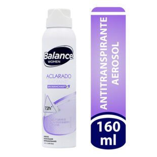 Desodorante Balance Aerosol Aclarado 160 Ml