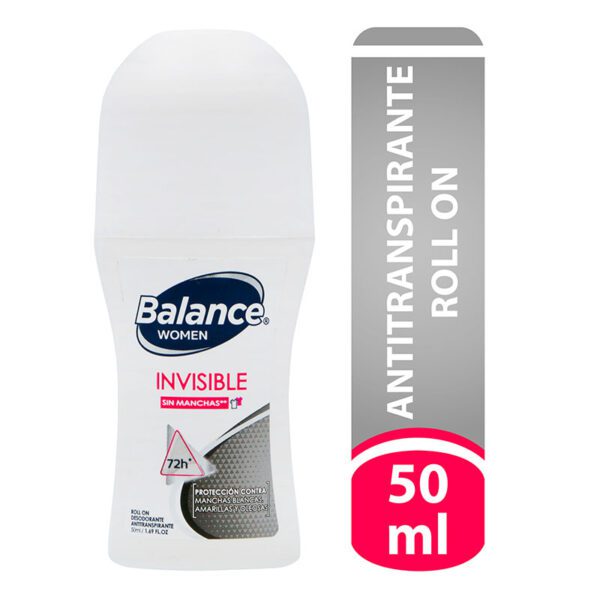 Desodorante Balance Rollon Invisible 50Ml M - Imagen 2