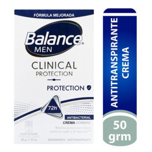 Desodorante Balance Crema Clinical Protection 50 Gr H