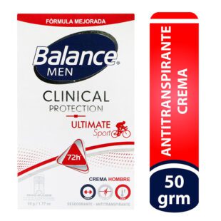 Desodorante Balance Crema Clinical Ultimate  Sport 50 Gr H