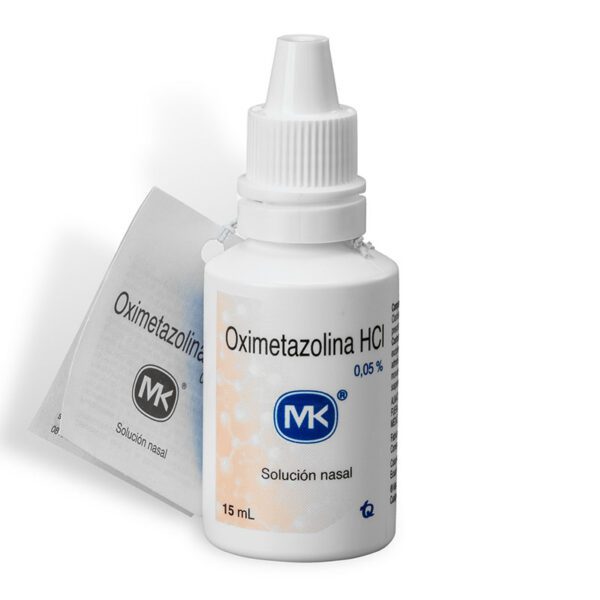 Oximetazolina Nasal 0.05% Solución 15 Ml Mk - Imagen 2