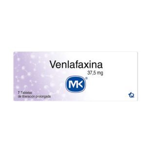 Venlafaxina 37.5 Mg 7 Tabletas Mk