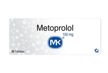 Metoprolol 100 Mg 30 Tabletas Mk(M)24360