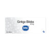 Ginkgo Biloba 40 Mg 20 Tabletas Mk - Imagen 2