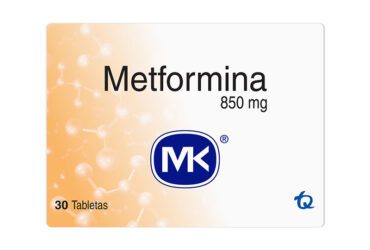 Metformina 850 Mg 30 Tabletas Mk