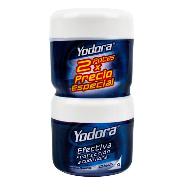 2 Desodorantes Yodora Crema 32 Gr Precio Especial - Imagen 2