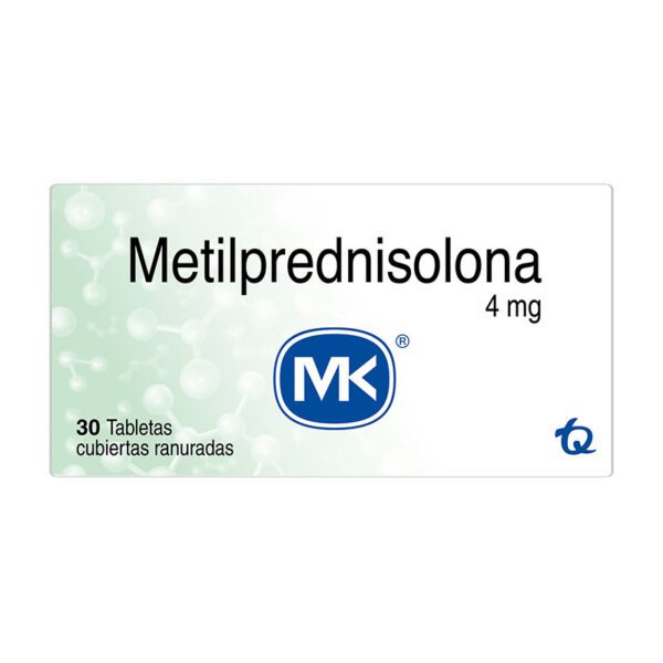 Metilprednisolona Mk 4 Mg 30 Tabletas - Imagen 2
