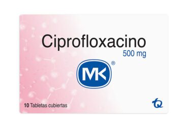 Ciprofloxacina 500 Mg 10 Tabletas Mk