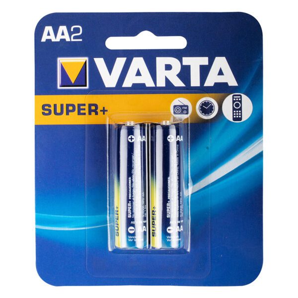 Pila Varta Súper Azul Aa 2 Unidades R.1006 Tp