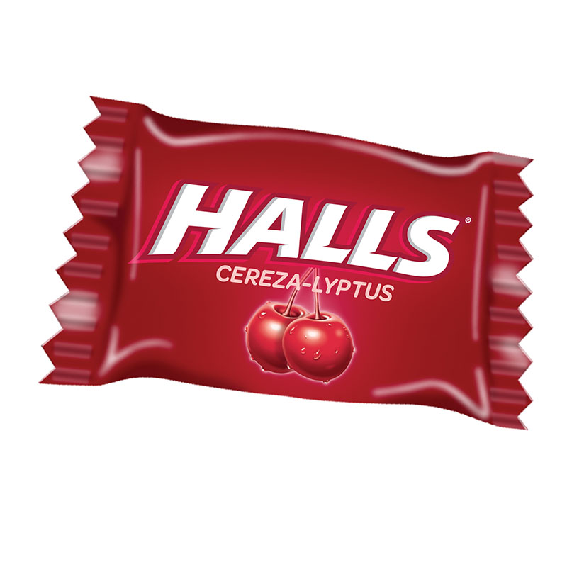 Halls Cherry Lyptus Pepa 100 Unidades - Imagen 2