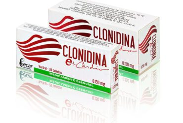 Clonidina 150 Mg 20 Tabletas Ec