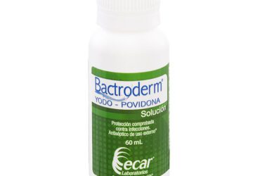 Bactroderm Yodopovidona Solucion 60 Ml