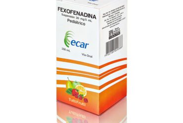 Fexofenadina Jarabe 30 Mg 150 Ml Ecar