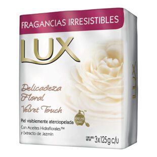 3 Jabones Lux Delicadeza Floral 125 Gr