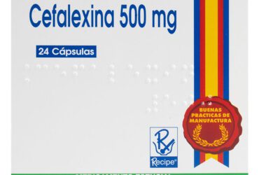 Cefalexina 500 Mg 24 Cápsulas Rc