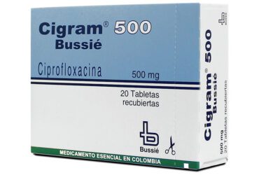 Cigram 500 Mg 20 Tabletas (A)(3%+)(Pae)