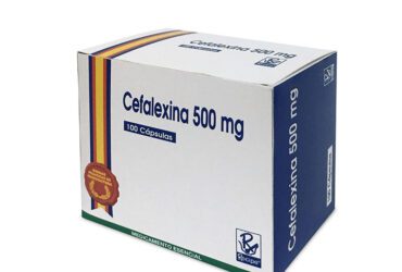 Cefalexina 500 Mg 100 Cápsulas Rc