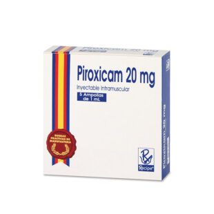 Piroxicam 20 Mg 5 Ampollas Rc
