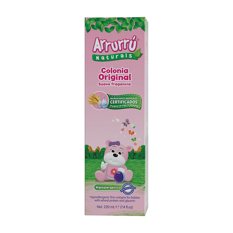 Colonia Arrurru Naturals Rosada 220 Ml - Imagen 2