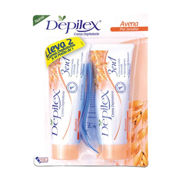 Crema Depilex 3 En 1 Piel Sensible 100 G 2X1 - Imagen 2