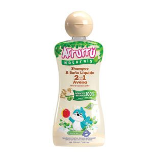 Shampoo Y Baño Arrurru Naturals 2En1 Avena 220 Ml