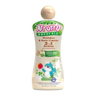 Shampoo Y Baño Arrurru Naturals 2En1 Avena 400 Ml
