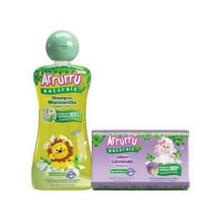 Shampoo Arrurru Manilla Naturals 220 + Jabón Rel Súper Oferta