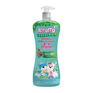 Shampoo Y Baño Arrurru Naturals 2En1 Extra Frescura 800 Ml