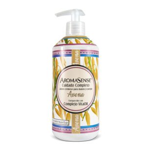 Jabón  Líquido Crema Aromasense Avena 580 Ml