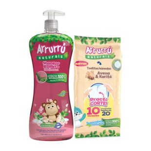 Shampoo Arrurru Romero 800 Ml+ Toallitas 10 Unidades Súper Oferta