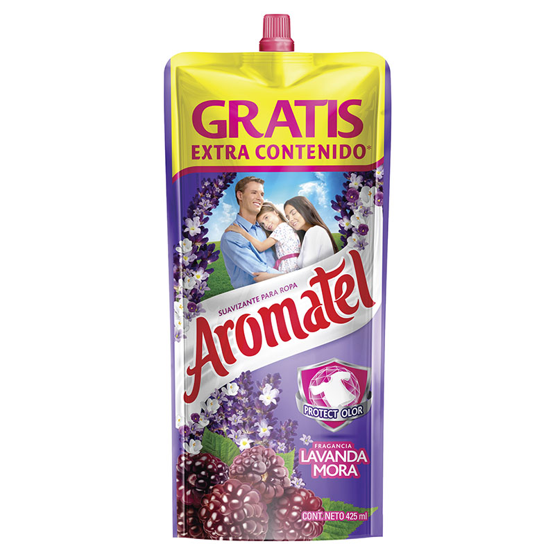 Suavizante Aromatel Lavanda Mora 425 Ml Extra Contenido - Imagen 2