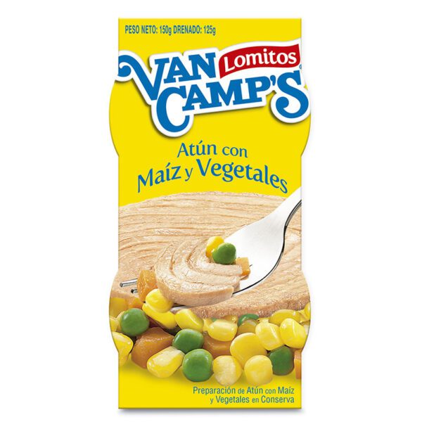 Atún Lomitos Maíz Vegetales 150 Gr 2 Unidades - Imagen 2