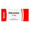 Hidroxicina 25 Mg 20 Tabletas Gf - Imagen 2