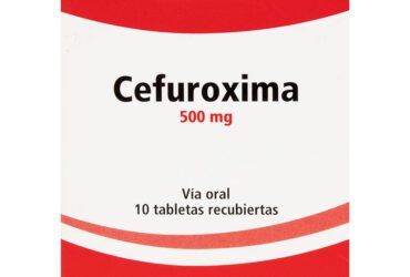Cefuroxima 500 Mg 10 Tabletas Gf