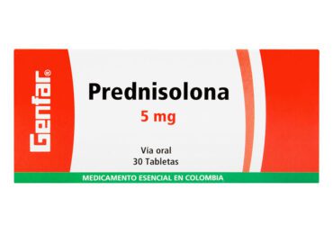 Prednisolona 5 Mg 30 Tabletas Gf