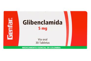 Glibenclamida 5 Mg 30 Tabletas Gf