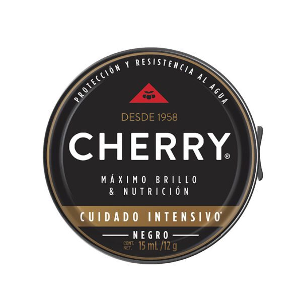 Betún Cherry Negro 12 Gr - Imagen 2