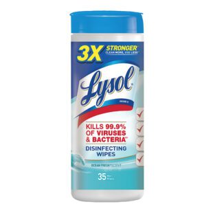 Lysol Wipes Ocean Fresh 35 Unidades