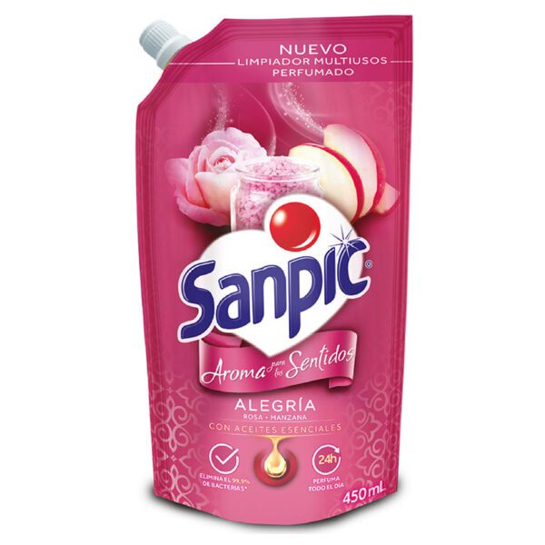 Limpiador Sanpic Multiusos Alegría 450 Ml