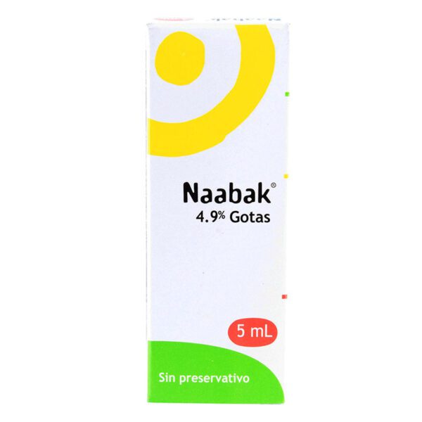 Naabak 4.9% Gotas 5 Ml(A)(3%+)(Pae) - Imagen 2