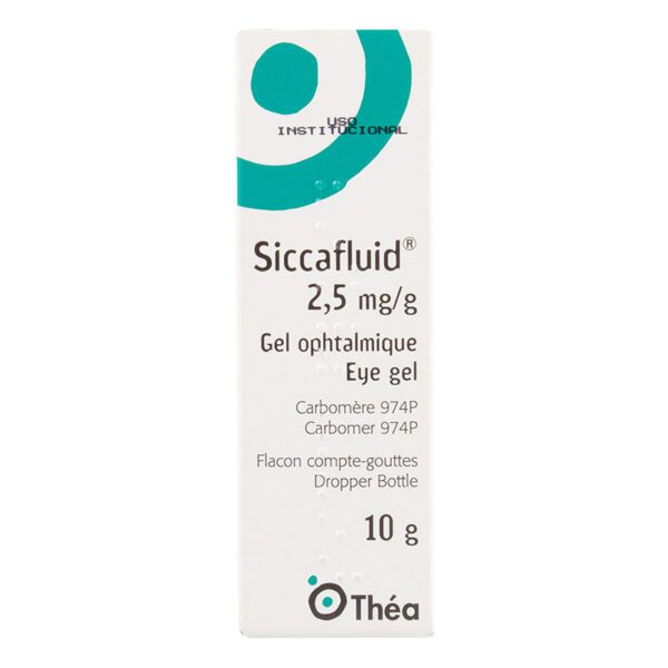 Siccafluid 0.25% Gel Oftálmico (3%+)