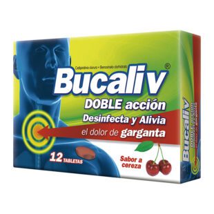 Bucaliv Cereza 12 Tabletas