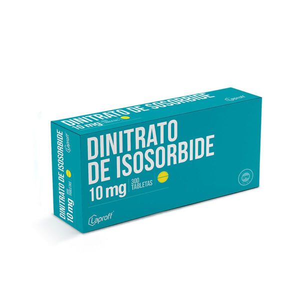 Dinitrato De Isosorbide 10 Mg 300 Tabletas Lp - Imagen 2